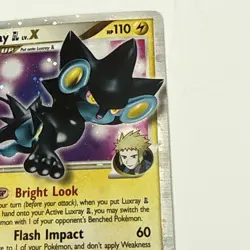 Pokemon Luxray GL LV. X Rising Rivals 109/111 Rare Holo 2009 TCG Card - Image 3