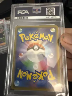 2021 POKEMON JAPANESE SWSH FULL ART VMAX CLIMAX ABOMASNOW #185 PSA 10 GEM MT. - Image 2
