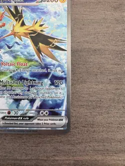 Pokemon TCG Zapdos EX 202/165 Special Illustration Rare Scarlet & Violet 151 - Image 5