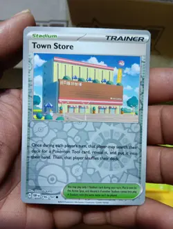 Pokemon Town Store - 196/197 - Common - Reverse Holo NM-Mint Obsidian Flames - Image 1