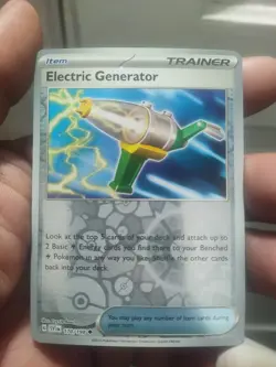 Pokemon TCG Electric Generator Scarlet & Violet BASE Set 170/198 Reverse Holos - Image 1