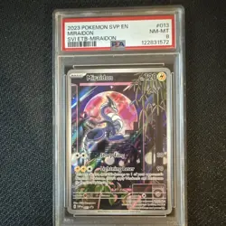 Pokemon TCG Miraidon 013 Sv: Scarlet & Violet Promo Holo PSA 8 2023 Basic - Image 1