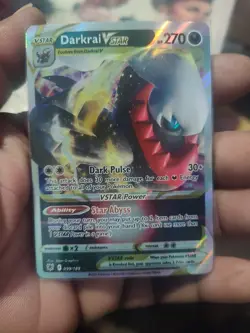 Pokemon TCG Darkrai Vstar Astral Radiance 099/189 Holo Ultra Rare - Image 1