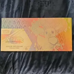 Pokemon Scarlet & Violet Prismatic Evolutions Super-Premium Collection Eevee Box - Image 1