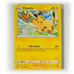 Pokemon - Pikachu - Non Holo - 049/195 - SWSH Silver Tempest - Common Card - Image 1