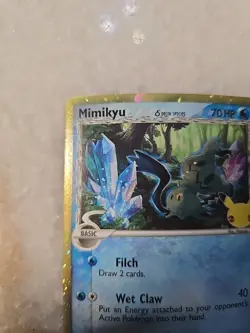 Mimikyu Delta Species Celebrations SWSH136 Promo Pokemon TCG 25th Anniversary - Image 3