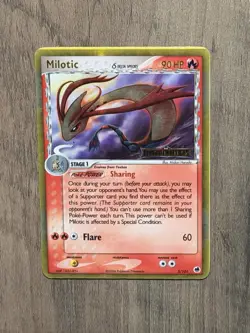 Pokemon TCG Milotic (Delta Species) 5/101 Dragon Frontiers Stamped Reverse Holo - Image 1