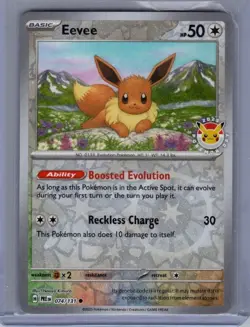 Eevee 074/131 2025 Pokemon Day - Prismatic Evolutions Pokemon TCG - Image 1