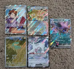 Pokemon Tcg Card Lot Nidoking Electrike Bill Cetitan Persian - Image 1