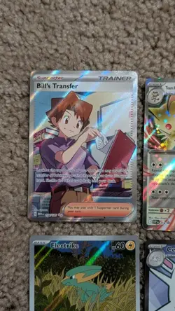 Pokemon Tcg Card Lot Nidoking Electrike Bill Cetitan Persian - Image 2