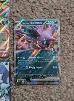 Pokemon Tcg Card Lot Nidoking Electrike Bill Cetitan Persian - Image 4