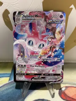 Sylveon Vmax TG15/TG30 Pokemon Brilliant Stars Sword Shield Rare Card NM - Image 1
