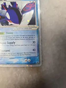 Pokemon TCG Black Star Promo Card | Kyogre EX #037 - Image 4
