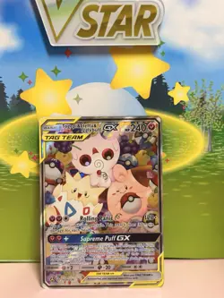 Pokemon Togepi & Cleffa & Igglybuff GX 143A/236 Promo Alternate Art Holo Card - Image 1
