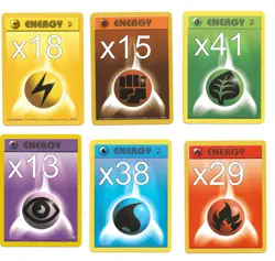 Pokemon TCG 168 energy card lot - Image 1