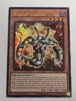 Rokket Loader BPRO-EN001 Ultra Rare Yugioh 1st Edition Burst Protocol Mint - Image 1