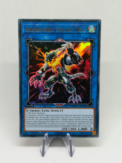 Salamangreat Sunlight Wolf BLAR-EN089 Ultra Rare 1st Edition NM YuGiOh - Image 1