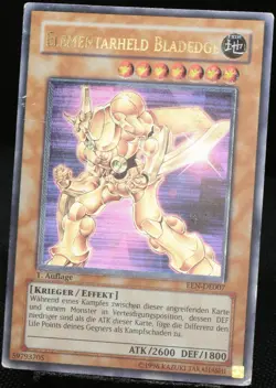 Yu-Gi-Oh! Elementarheld Bladedge EEN-DE007 1.Edition Ultimate Rare [PL]| DE 2005 - Image 3