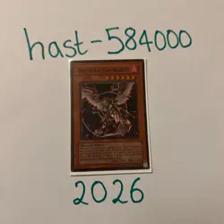 YuGiOh! TCG - SOD EN007 - Horus the Black Flame Dragon LV6 - Super Rare - NM - Image 1