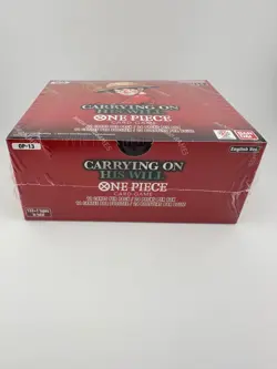 One Piece TCG: Carrying on His Will Booster Box [OP-13] *Fresh From Case* - Image 2
