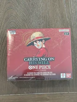 One Piece OP-13 TCG Carrying On His Will Booster Box English SEALED NEW - Image 1