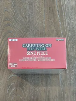 One Piece OP-13 TCG Carrying On His Will Booster Box English SEALED NEW - Image 5