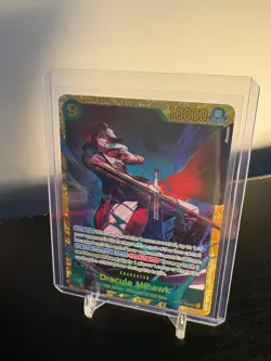 ONE PIECE TCG DRACULE MIHAWK OP14-119 SEC GOLD FOIL - Image 1