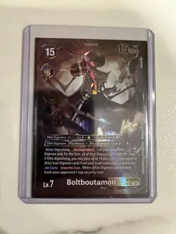 Boltboutamon Alternate Art SR Parallel Foil - EX8-064 NM - Digimon TCG Card - Image 1
