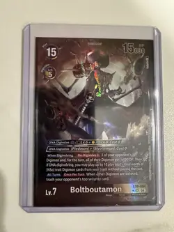 Boltboutamon Alternate Art SR Parallel Foil - EX8-064 NM - Digimon TCG Card - Image 2