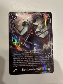 Boltboutamon Alternate Art SR Parallel Foil - EX8-064 NM - Digimon TCG Card - Image 4
