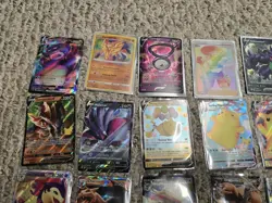 Lot Of Damaged Pokemon Cards Pikachu Charizard Lucario Mewtwo Gardevoir Victini - Image 2