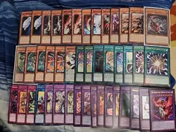 Yugioh 43 Card Branded Dracotail Deck Core Mululu Albaz Phryxul Albion - Image 1