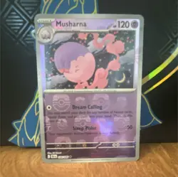 Musharna Master Ball Pattern Uncommon Holo Sv: Black Bolt 036/086 120HP Card - Image 1