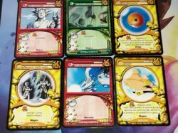Lot Cartes Dragon Ball Z Gioco Di Carte Collezionabili Part 5 cards ITA GT DBZ - Image 1