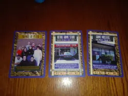 Sim City CCG Promo Lot Of 3 Cards Game Masters Retail Store Friends of Peter - Image 1