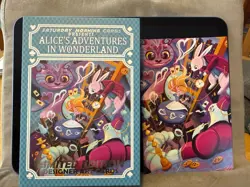 Saturday Morning Cards Alice's Adventures in Wonderland 37/50 Rabbit Hole - Image 3
