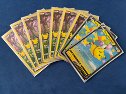 Pikachu Lot - 9 Holo Celebrations Cards - Full Art 005/025 and Flying 006/025 - Image 1