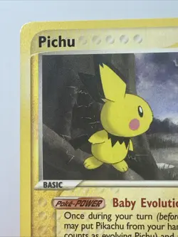 Pokemon TCG Sandstorm Pichu Card 20/100 Regular Minty Front - Image 3