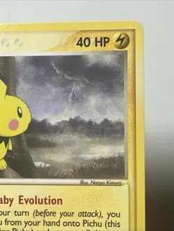 Pokemon TCG Sandstorm Pichu Card 20/100 Regular Minty Front - Image 4