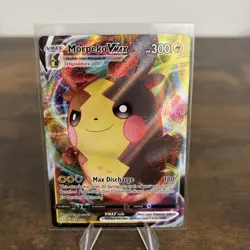 Pokemon TCG Morpeko VMAX Shining Fates Holo Ultra Rare Card 038/072 - Image 1