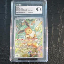 Pokemon Eevee CGC 9.5 2025 Scarlet & Violet Promo 173 Holo TCG Card - Image 1