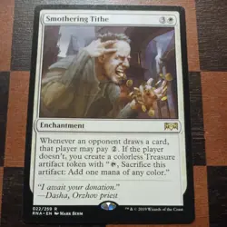 Mtg Smothering Tithe NM/M Ravnica Allegiance Magic the Gathering Card Rare - Image 1