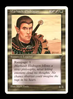 Marhault Elsdragon LP Light Play Chronicles MTG [5773] - Image 1