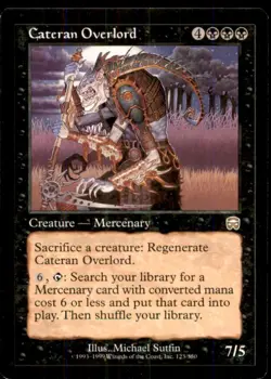 Cateran Overlord LP Light Play Mercadian Masques MTG [11565] - Image 1