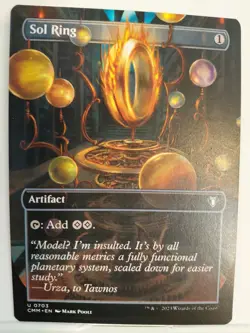 Sol Ring (Borderless) Commander Masters Regular - Image 1
