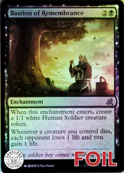 MTG Bastion of Remembrance (160) | NM Foil | Avatar: Eternal-Legal {TLE} - Image 1
