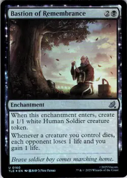 MTG Bastion of Remembrance (160) | NM Foil | Avatar: Eternal-Legal {TLE} - Image 2