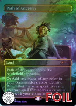 MTG Path of Ancestry (250) (250) | NM Foil | Secret Lair Black is Magic {SLD} - Image 1