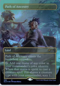 MTG Path of Ancestry (250) (250) | NM Foil | Secret Lair Black is Magic {SLD} - Image 2
