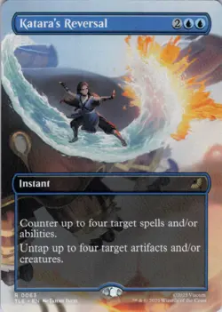 MTG Katara's Reversal (Borderless) (63) | NM | Avatar: Eternal-Legal {TLE} - Image 1